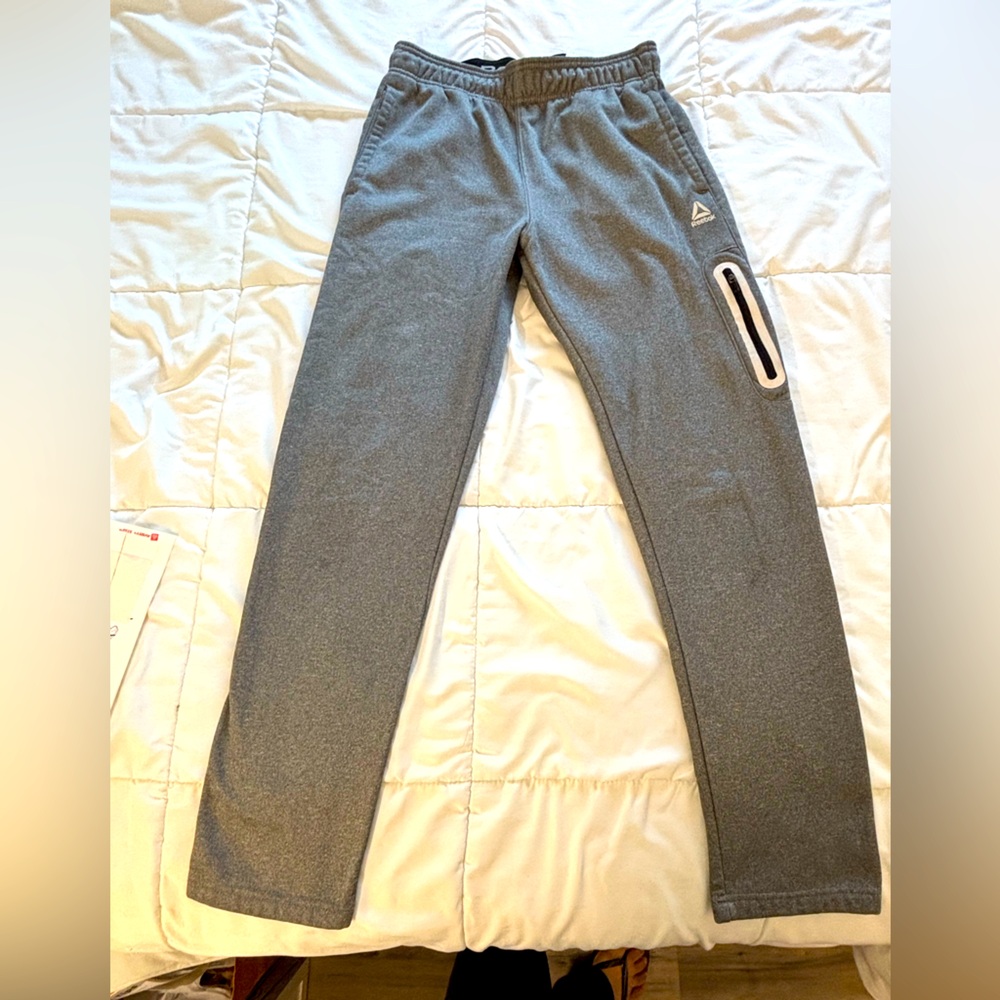 Reebok Men's Gray Athletic Pants